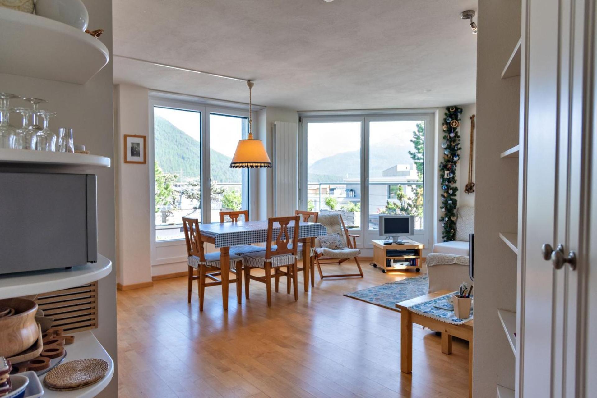 Chesa Quadratscha - Samedan Lägenhet Exteriör bild